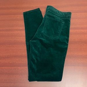 JCrew Velvet Skinny Jeans
